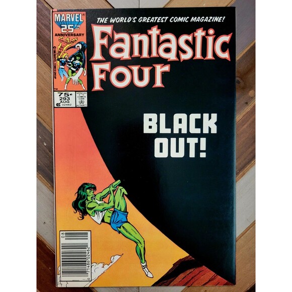 Other - Fantastic Four #293 FN/VF Marvel 1986 Newsstand! Final John Byrne Art! She-Hulk